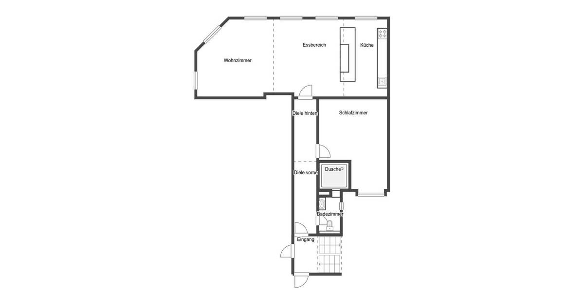 Einfamilienhaus Köln Neuehrenfeld - 2 Zimmer, 327.000&euro; | Angebot:26377782