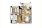 Etagenwohnung Solingen Central - 2 Zimmer, 77 m&sup2;, 1.277&euro; | Angebot:26444001