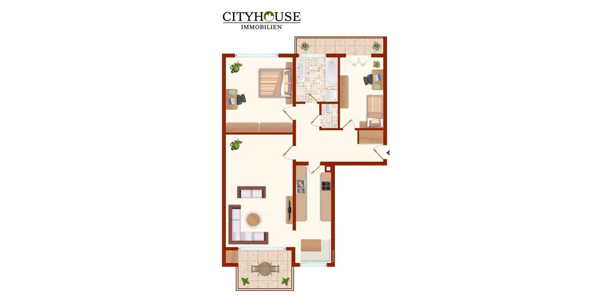 Etagenwohnung Köln / Neustadt-Nord Neustadt-Nord - 3 Zimmer, 95 m&sup2;, 549.000&euro; | Angebot:25567103