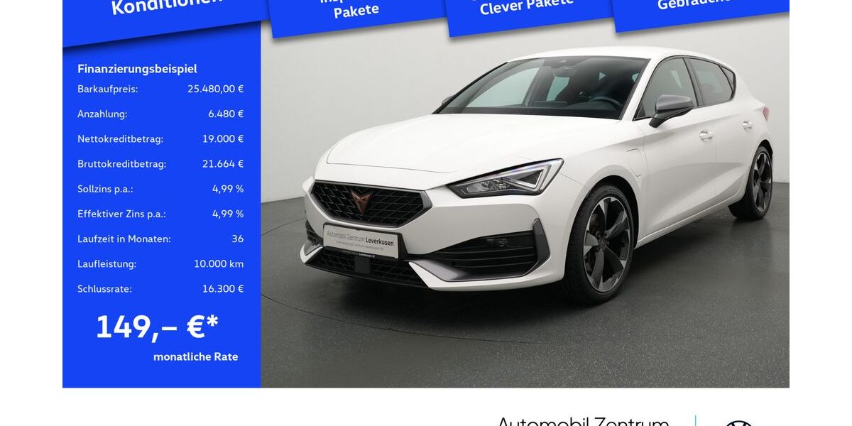 Cupra Leon 31.374 km 25.480 &euro; Leverkusen 51379