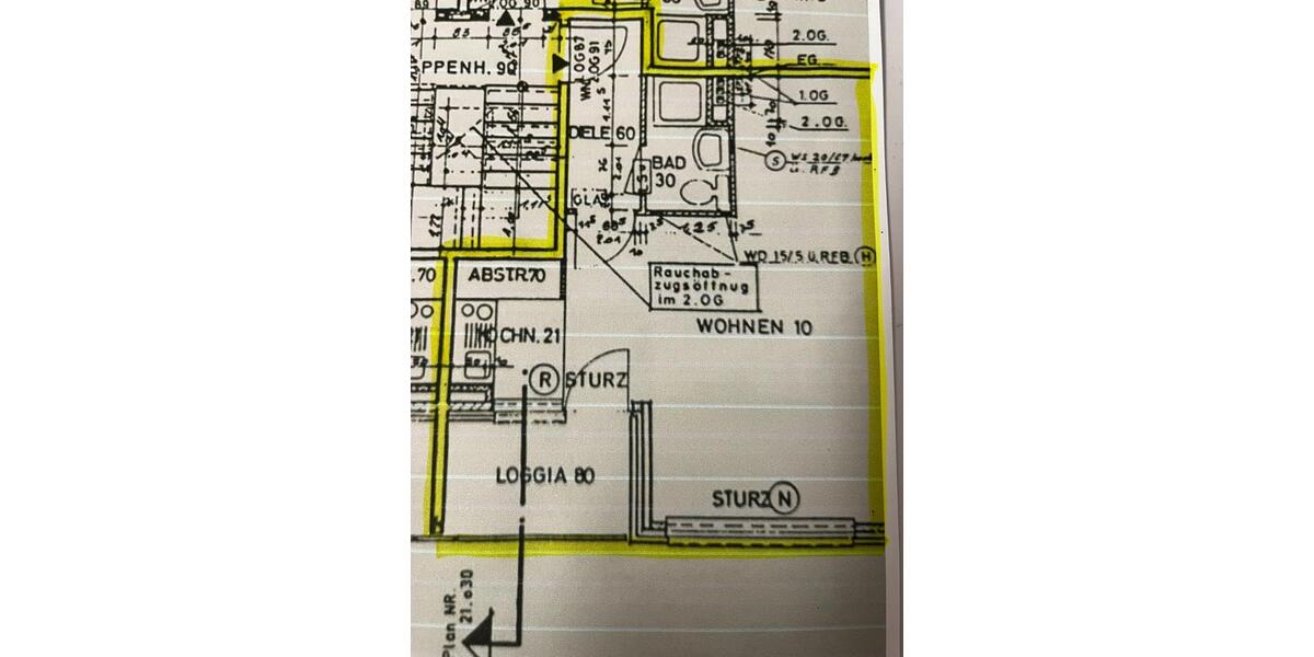 Schön geschnittenes Appartement mit Balkon 