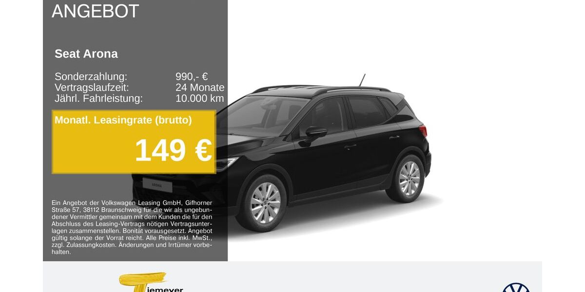 Seat Arona 20.841 km 21.880 &euro; Remscheid 42897
