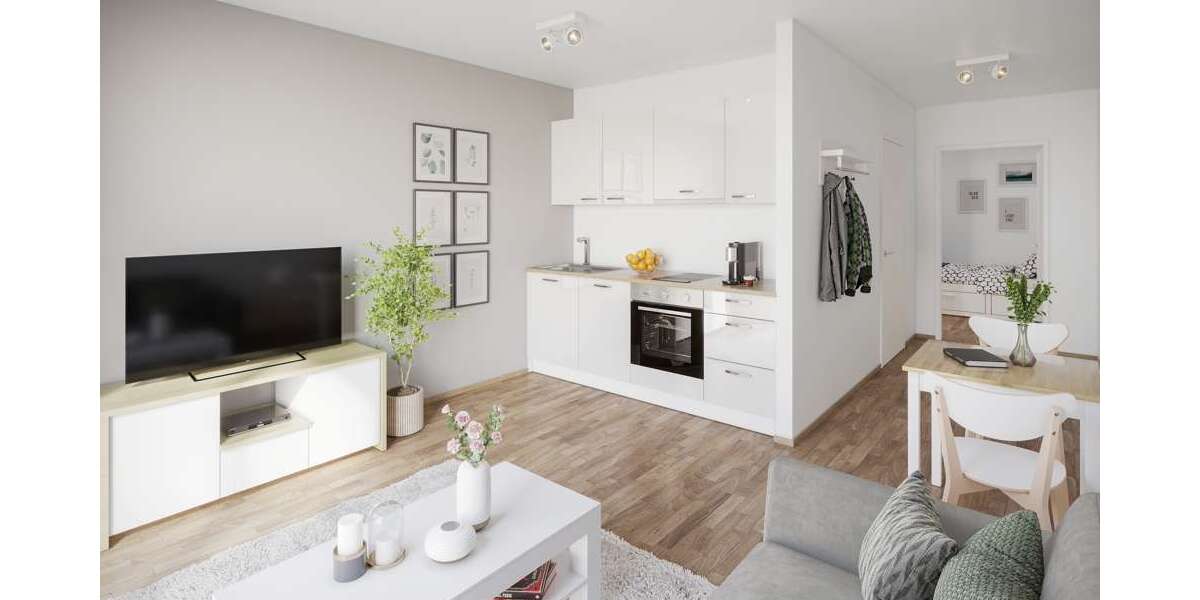 Etagenwohnung Köln / Kalk Kalk - 2 Zimmer, 35 m&sup2;, 274.700&euro; | Angebot:25582174