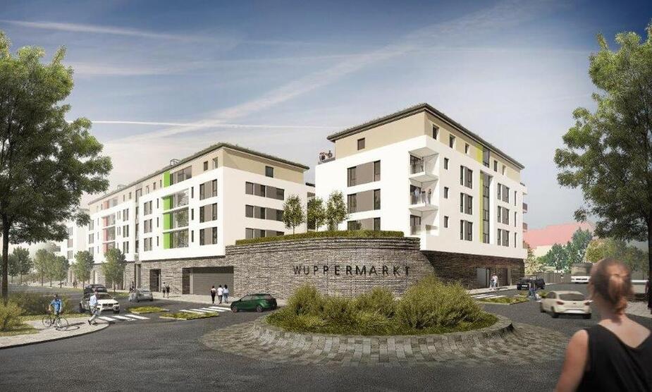 Neubau Erstbezug: Moderne 3-Zimmer-Wohnung in zentraler Lage von Leichlingen zimmer