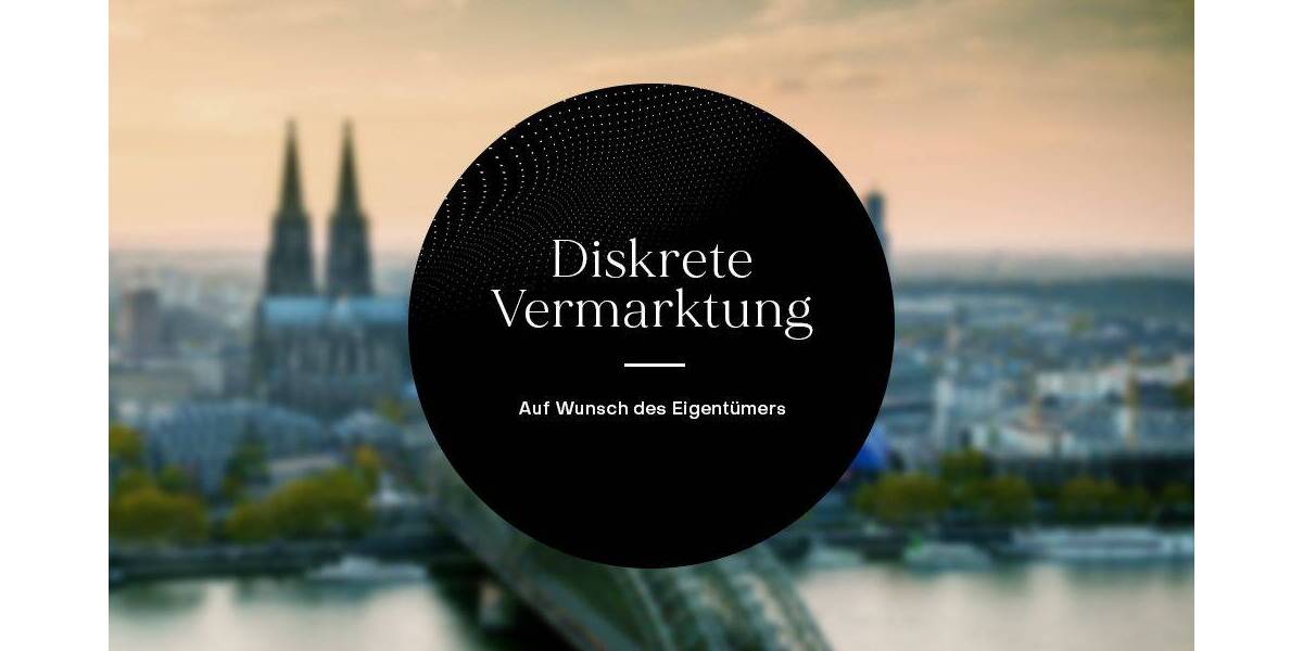 Über den Dächern von Köln 2 zimmer