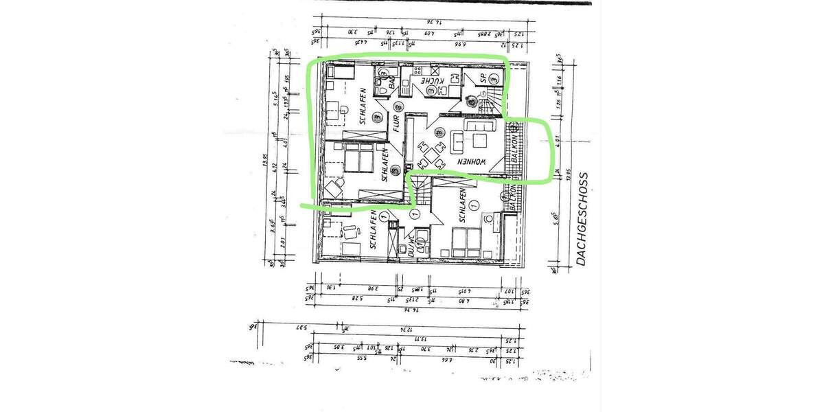 Lichtdurchflutete Wohnung mit Garage, Kamin und eigenem Garten im freistehendem Haus 3 zimmer