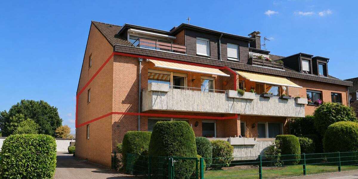 Etagenwohnung Dormagen / Hackhausen Hackhausen - 3 Zimmer, 81 m&sup2;, 235.000&euro; | Angebot:27333272