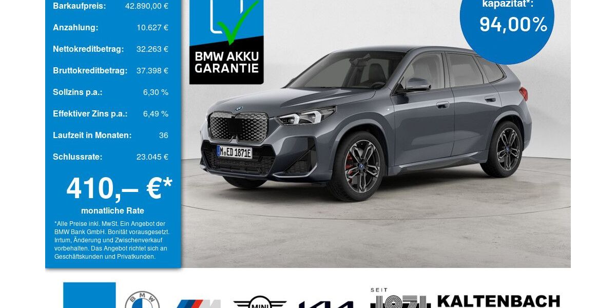 BMW iX1 29.900 km 42.890 &euro; Remscheid 42897