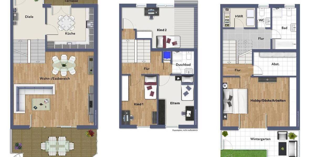 Doppelhaushälfte Rösrath Hoffnungsthal - 5 Zimmer, 167 m&sup2;, 656.000&euro; | Angebot:26393407