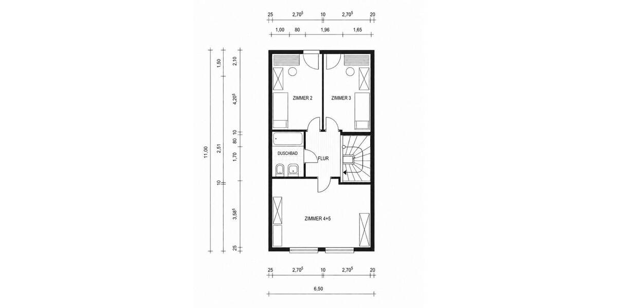 Reihenendhaus Wermelskirchen - 6 Zimmer, 155 m&sup2;, 2.490&euro; | Angebot:26885025