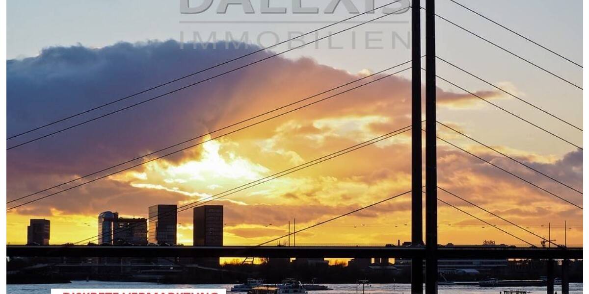 Bestes Oberkassel: Attraktives Wohnungsensemble in Rheinnähe - Teilnutzung auch als Büro möglich 9 zimmer