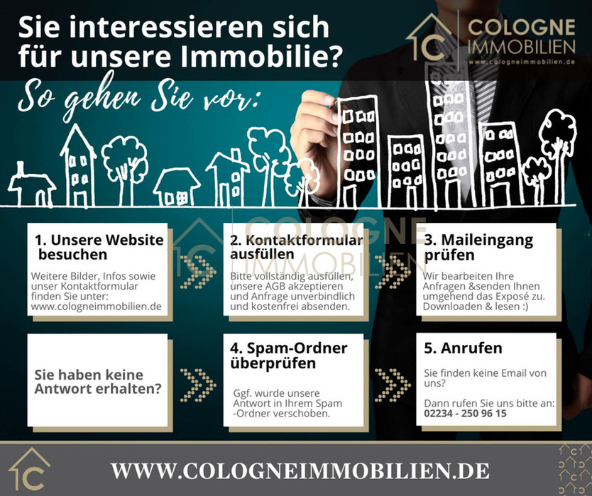 EXKLUSIVE 1,5-ZIMMER WOHNUNG IN KÖLN AM STADTWALD (BRAUNSFELD) MIT NEUWERTIGER KÜCHE 1 zimmer