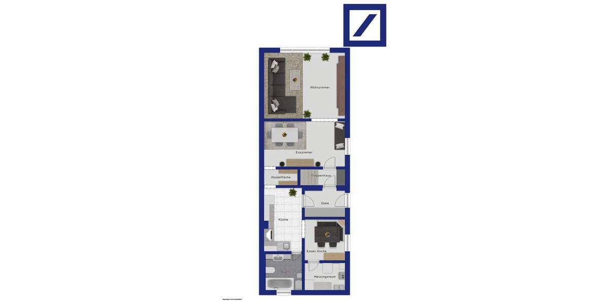 Doppelhaushälfte Düsseldorf Vennhausen - 5 Zimmer, 114 m&sup2;, 300.000&euro; | Angebot:25339886