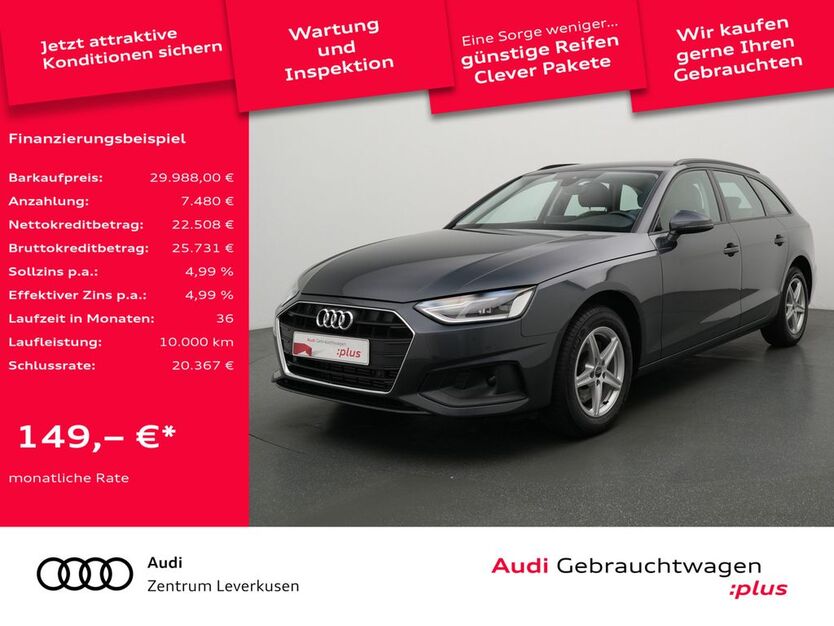 Audi A4 30.292 km 29.988 € Leverkusen 51373