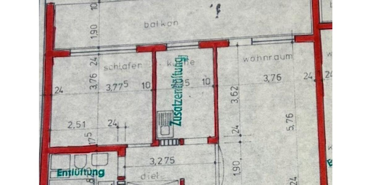 Etagenwohnung Bergheim - 2 Zimmer, 58 m&sup2;, 1.100&euro; | Angebot:26598055