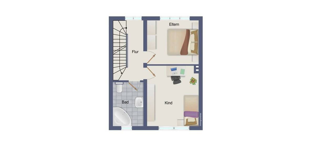 Reihenendhaus Hückeswagen Innenstadt - 4 Zimmer, 110 m&sup2;, 325.000&euro; | Angebot:21321687
