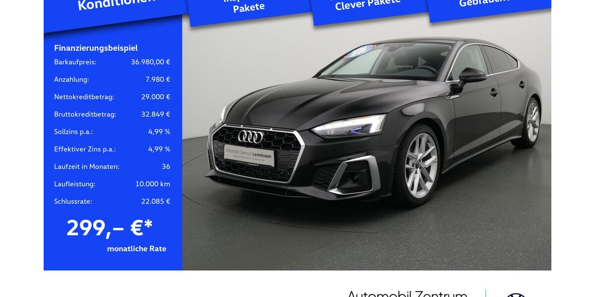 Audi A5 58.256 km 36.480 € Leverkusen 51379