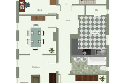 Wohnung zum Kaufen in Grevenbroich 239.000 € 100.06 m² 4 zimmer