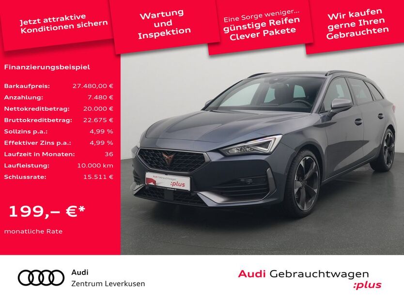 Cupra Leon 18.133 km 27.180 € Leverkusen 51373