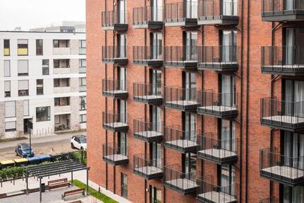 Vollmöbliertes Business-Apartment mit Balkon in Düsseldorf-Heerdt 1 zimmer