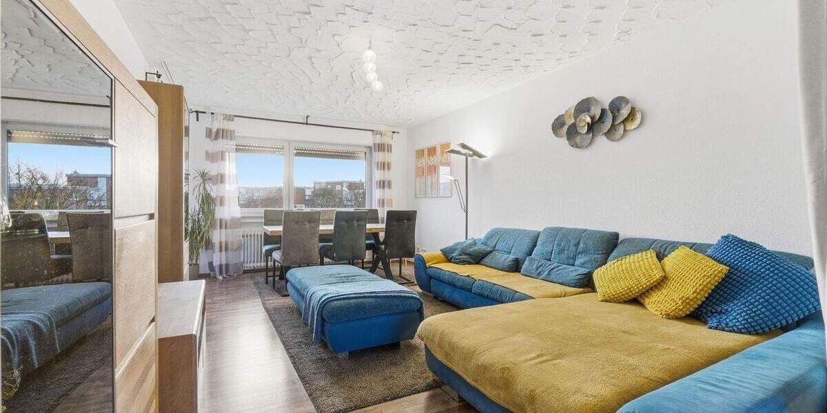 Komfortables Zuhause: 4 Zimmer, Balkon & viel Licht 4 zimmer