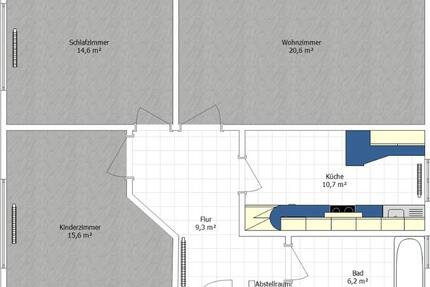 Wohnung Bergheim - 3 Zimmer, 78 m&sup2;, 249.000&euro; | Angebot:26951452