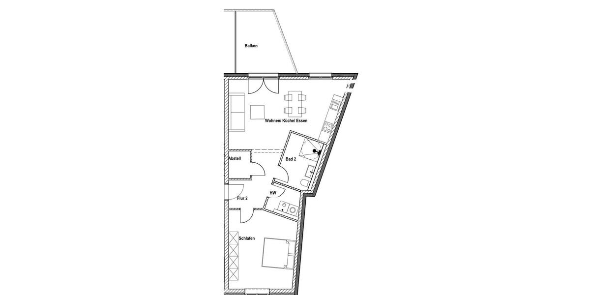 Etagenwohnung Bergheim Ahe - 2 Zimmer, 70 m&sup2;, 1.211&euro; | Angebot:26532285