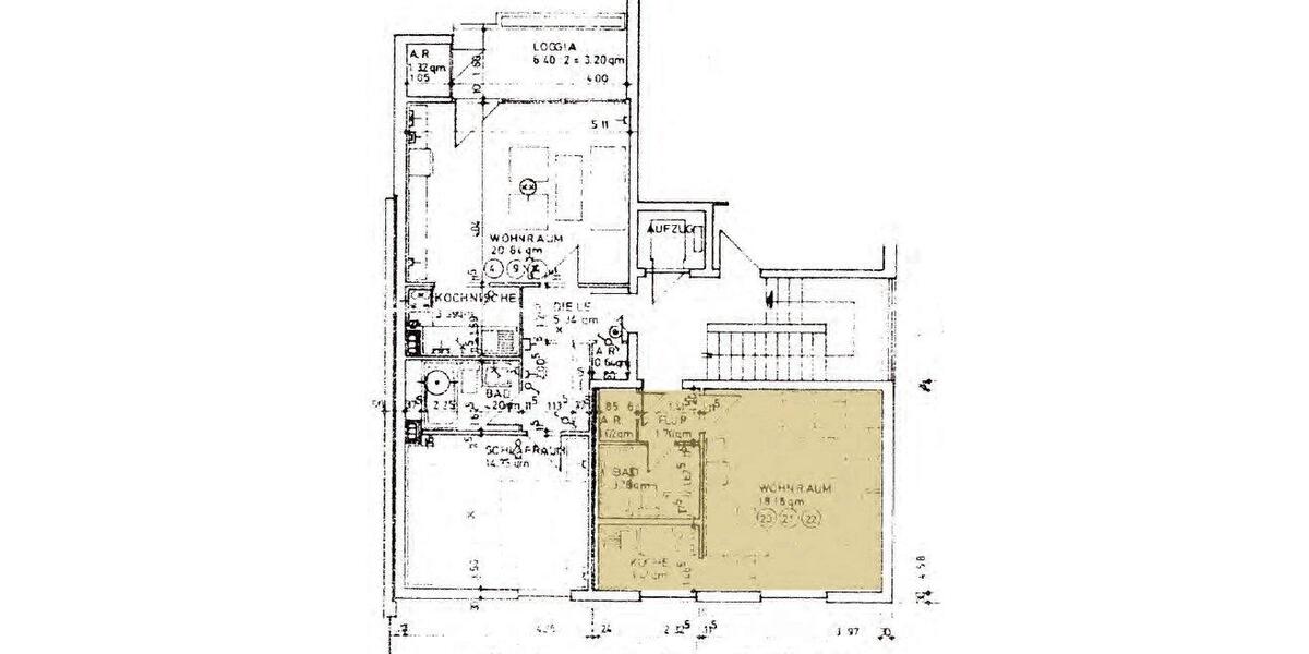 Etagenwohnung Solingen Central - 1 Zimmer, 29 m&sup2;, 67.000&euro; | Angebot:27002727