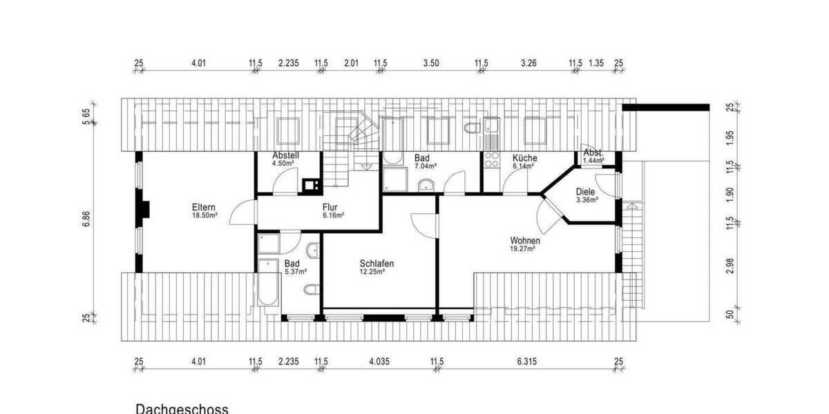 Mehrfamilienhaus, Wohnhaus Leverkusen Quettingen - 6 Zimmer, 191 m&sup2;, 599.000&euro; | Angebot:24401000