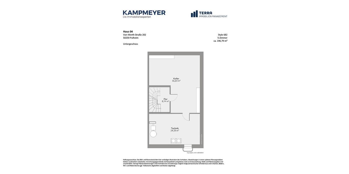 Doppelhaushälfte Pulheim - 5 Zimmer, 197 m&sup2;, 2.620&euro; | Angebot:25546569