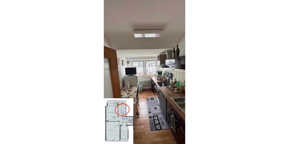 Dachgeschoßwohnung Remscheid Reinshagen - 2 Zimmer, 56 m&sup2;, 95.000&euro; | Angebot:26799523