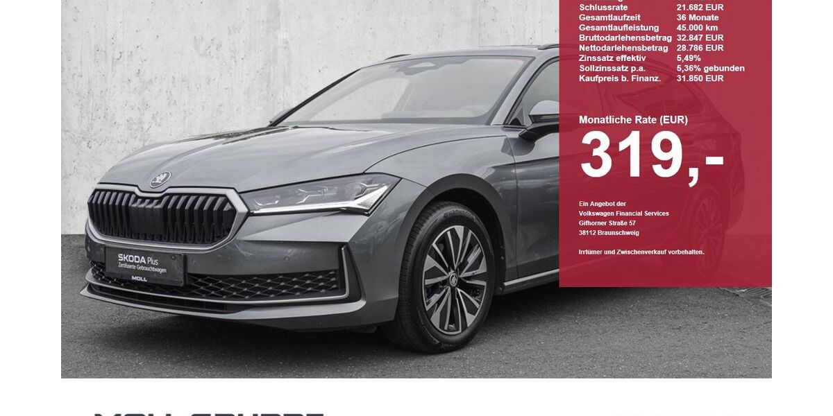 Skoda Superb 49.297 km 31.850 &euro; Düsseldorf 40474