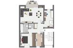 Etagenwohnung Bergisch Gladbach Frankenforst - 3 Zimmer, 80 m&sup2;, 339.000&euro; | Angebot:27122790