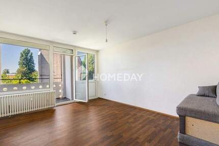 Ideal geschnittene Singlewohnung mit Westloggia im gepflegten Mehrfamilienhaus 1 zimmer