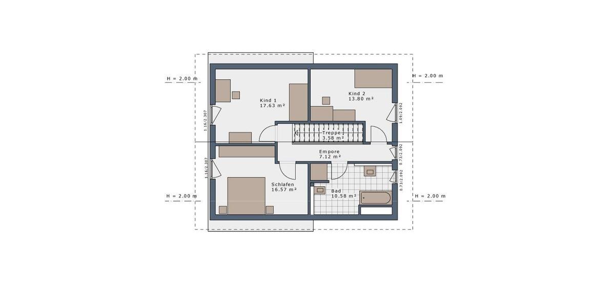 Einfamilienhaus Leichlingen (Rheinland) - 5 Zimmer, 140 m&sup2;, 2.200&euro; | Angebot:24629824