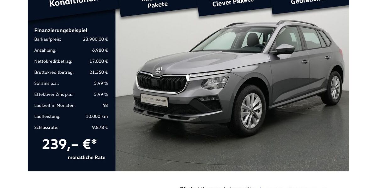 Skoda Kamiq 1.001 km 23.980 &euro; Leverkusen 51379