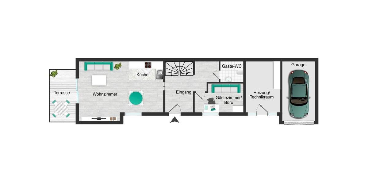 Doppelhaushälfte Hilden Forstbach - 4 Zimmer, 111 m&sup2;, 1.900&euro; | Angebot:26329606