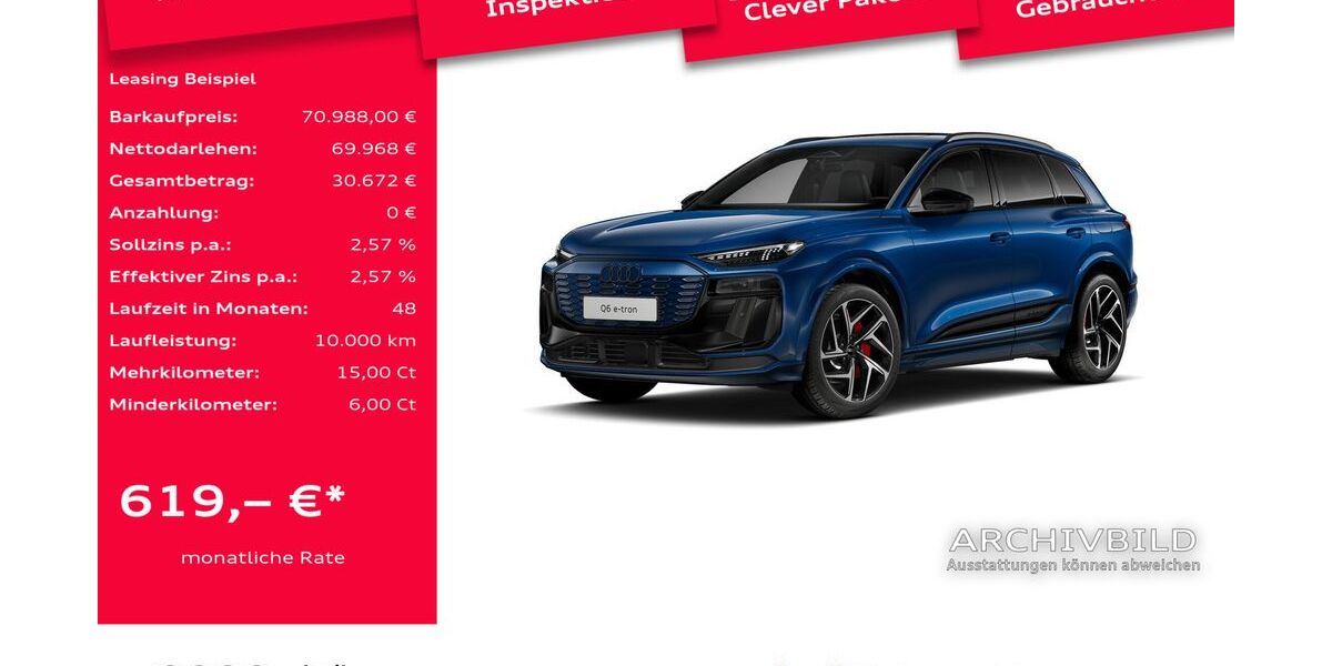 Audi Q6 e-tron 4.943 km 70.988 &euro; Leverkusen 51373