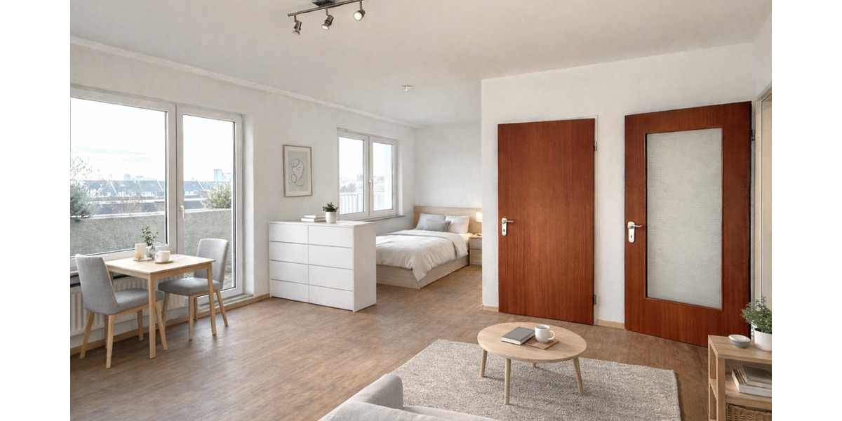 Etagenwohnung Düsseldorf Derendorf - 2 Zimmer, 45 m&sup2;, 249.000&euro; | Angebot:25245971