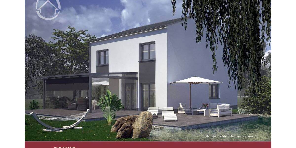 Modernes Einfamilienhaus in Massivbauweise und Erdwärme-Heizung mit Natural Cooling 4 zimmer