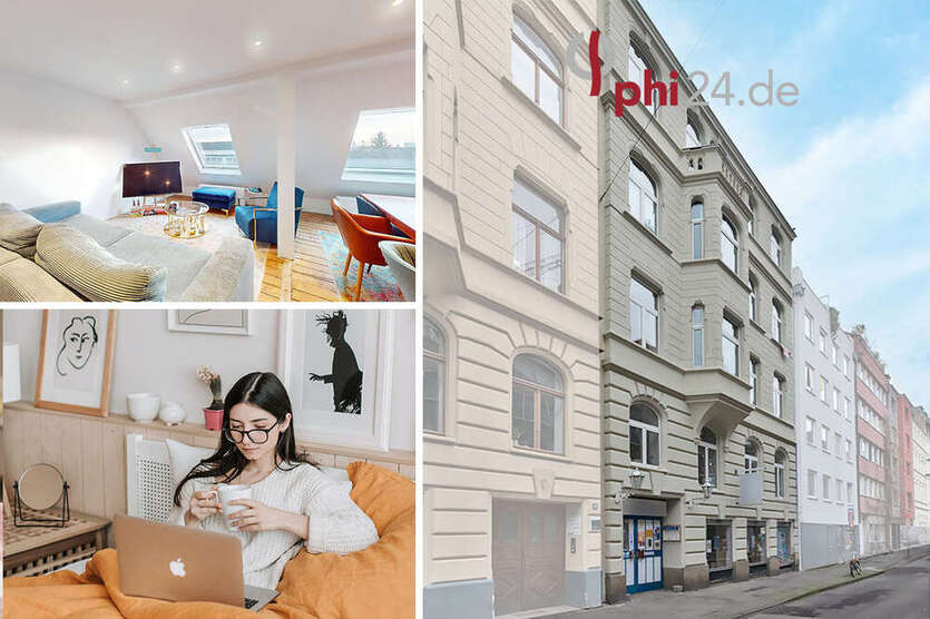 PHI KÖLN - Chance! Lichtdurchflutete Wohnung mit Domblick und Ausbaupotenzial in Top-Lage von Köln!