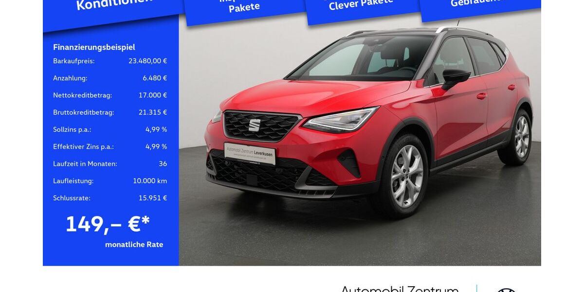 Seat Arona 9.979 km 23.180 € Leverkusen 51379