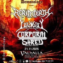 Acrid Death + Luzidity + Corporal Shred 21.11.2025 Valhalla