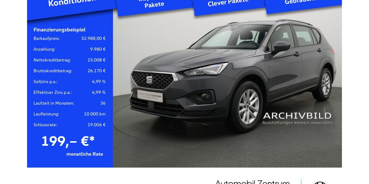 Seat Tarraco 32.663 km 32.988 € Leverkusen 51379