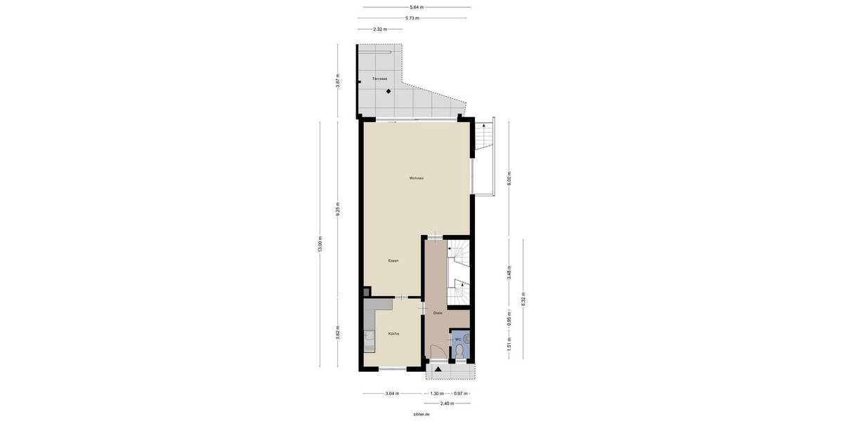 Reihenendhaus Köln Zündorf - 5 Zimmer, 168 m&sup2;, 650.000&euro; | Angebot:25743059