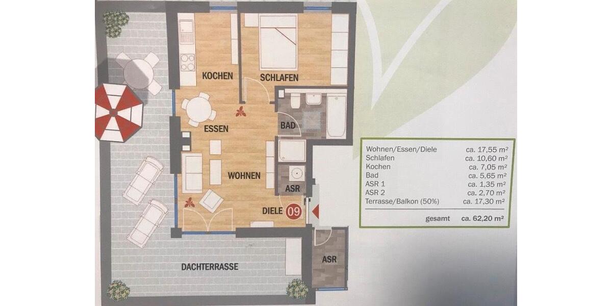 2 Zimmer Penthouse Terassenwohnung in Neubaugebiet in Erftstadt 2 zimmer