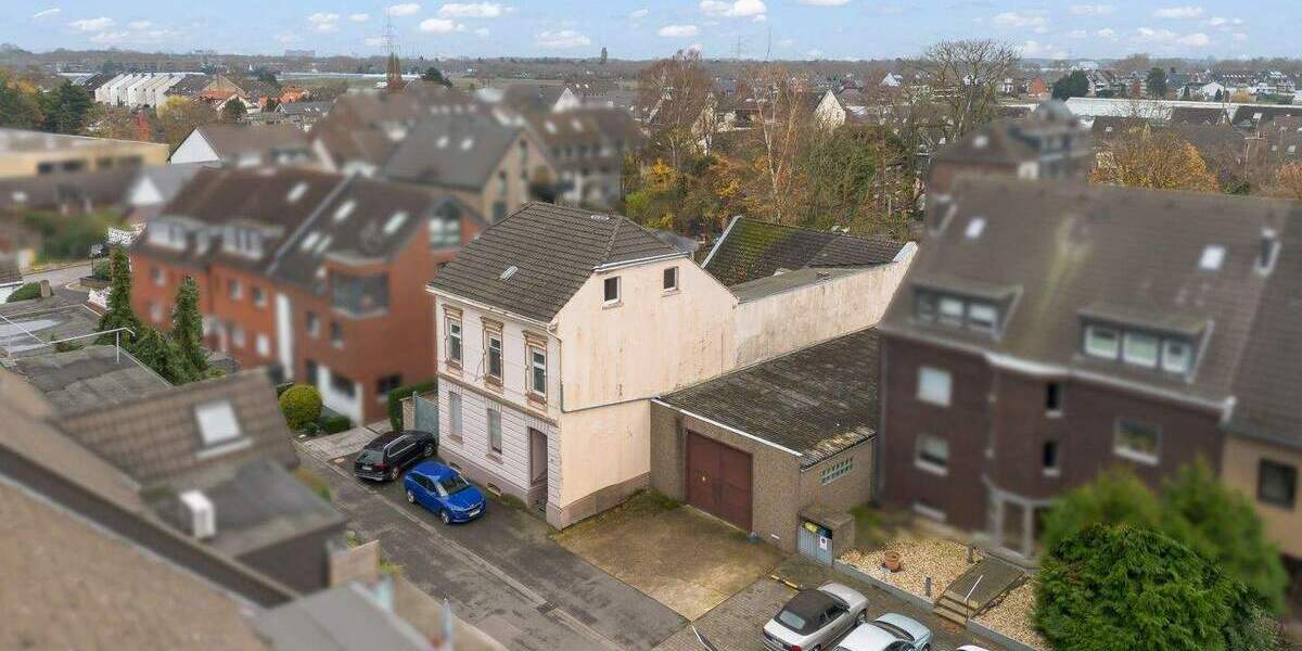 Baugrundstück mit hohem Entwicklungspotenzial in Bestlage in Düsseldorf-Hamm zimmer