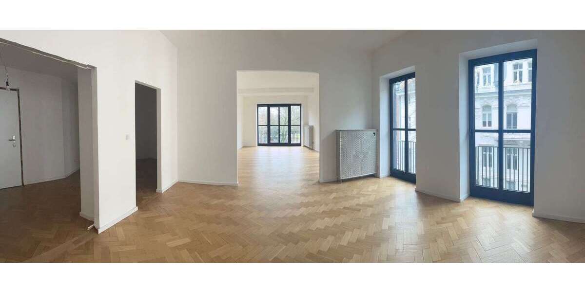 Etagenwohnung Düsseldorf Pempelfort - 4 Zimmer, 133 m&sup2;, 2.290&euro; | Angebot:25639949