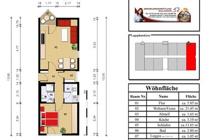 Freistehende 2-Zimmer-Wohnung – Zuverlässige Kapitalanlage oder ideal zur Selbstnutzung
