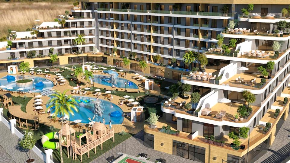 Antalya Eigentumswohnung mit Meerblick - Neubau 3 zimmer